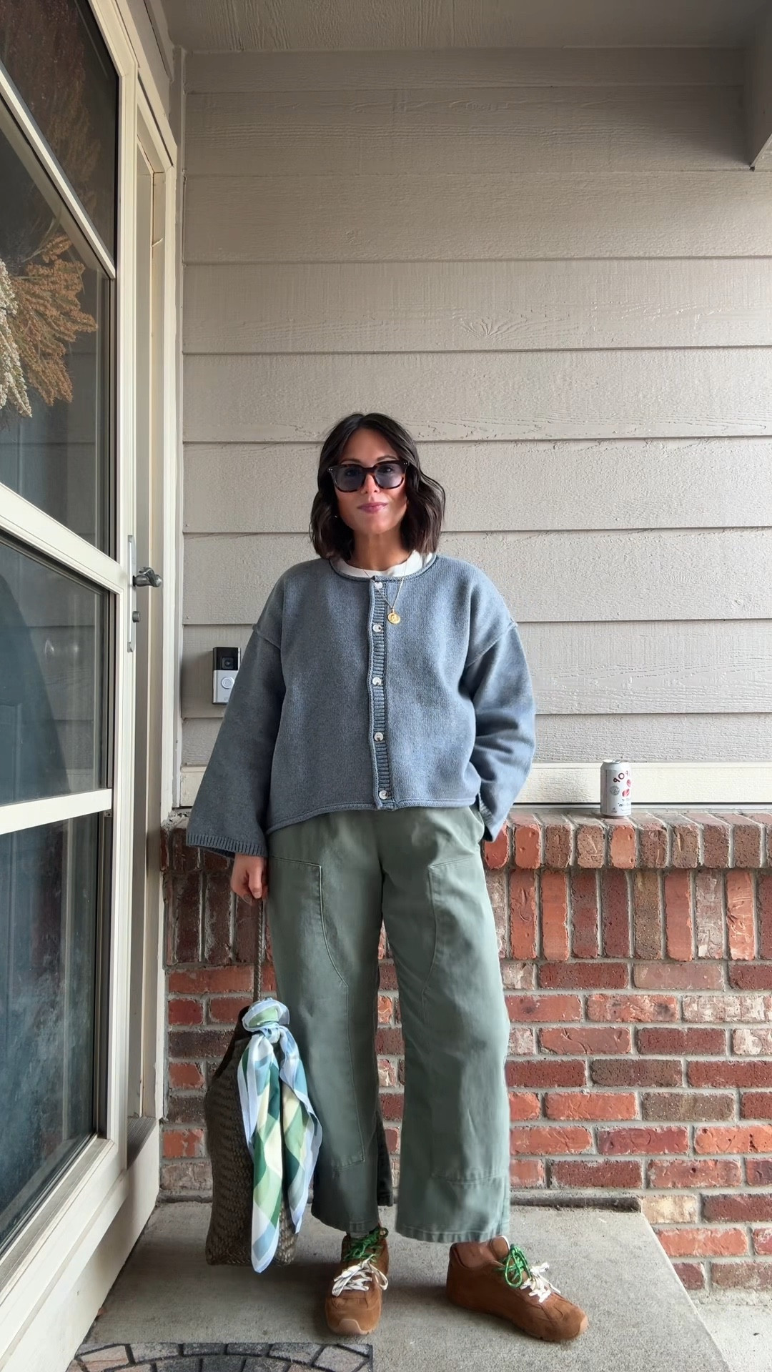 ootd! pants are 40% off with an extra 10% off with code BEST, sweater is 20% off with code 20MMOTHEREM, and bag & bandana are 25% off!
#gap #madewell #springstyle #springoutfit

#LTKSeasonal #LTKootd #LTKSaleAlert