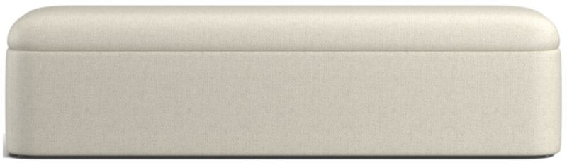 Anneli 70" Upholstered Storage Bench | Crate & Barrel | Crate & Barrel