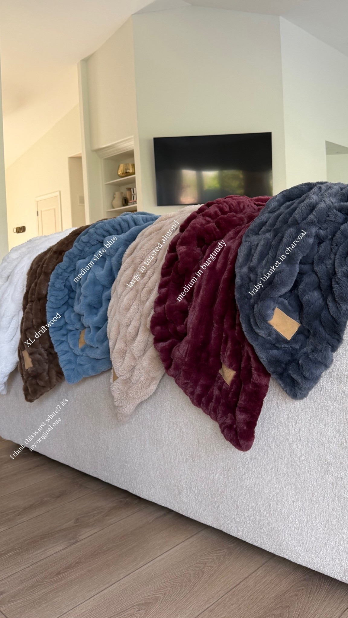 Lola blankets! 55% off with code BROOKEW55 ☁️ 

#LTKHoliday #LTKGiftGuide #LTKSeasonal