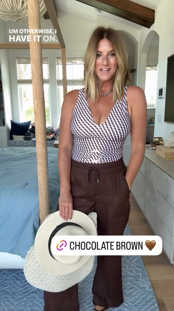 Love this rich chocolate brown color! 

#LTKootd #LTKTravel #LTKSwim