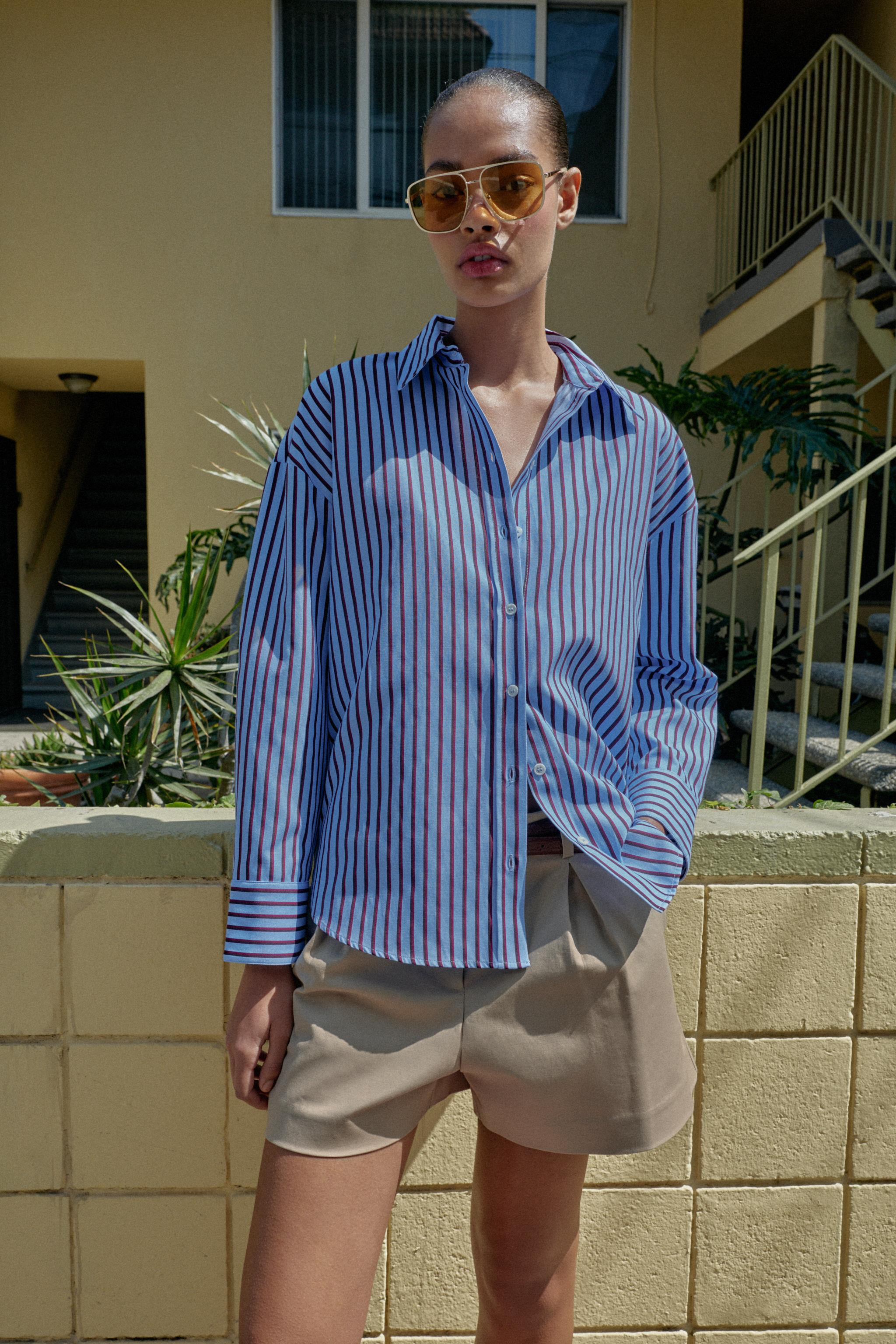 STRIPED OXFORD SHIRT | Zara UK