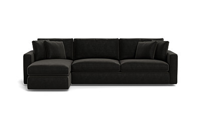 James 3-Seat  Chaise Sectional with Storage | Interior Define