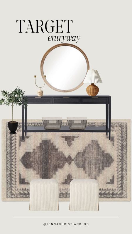 Entryway or accent wall decor and furniture from Target

Console table, studio McGee, cozy vibes, mirror, rattan lamp

#LTKFindsUnder100 #LTKHome #LTKStyleTip
