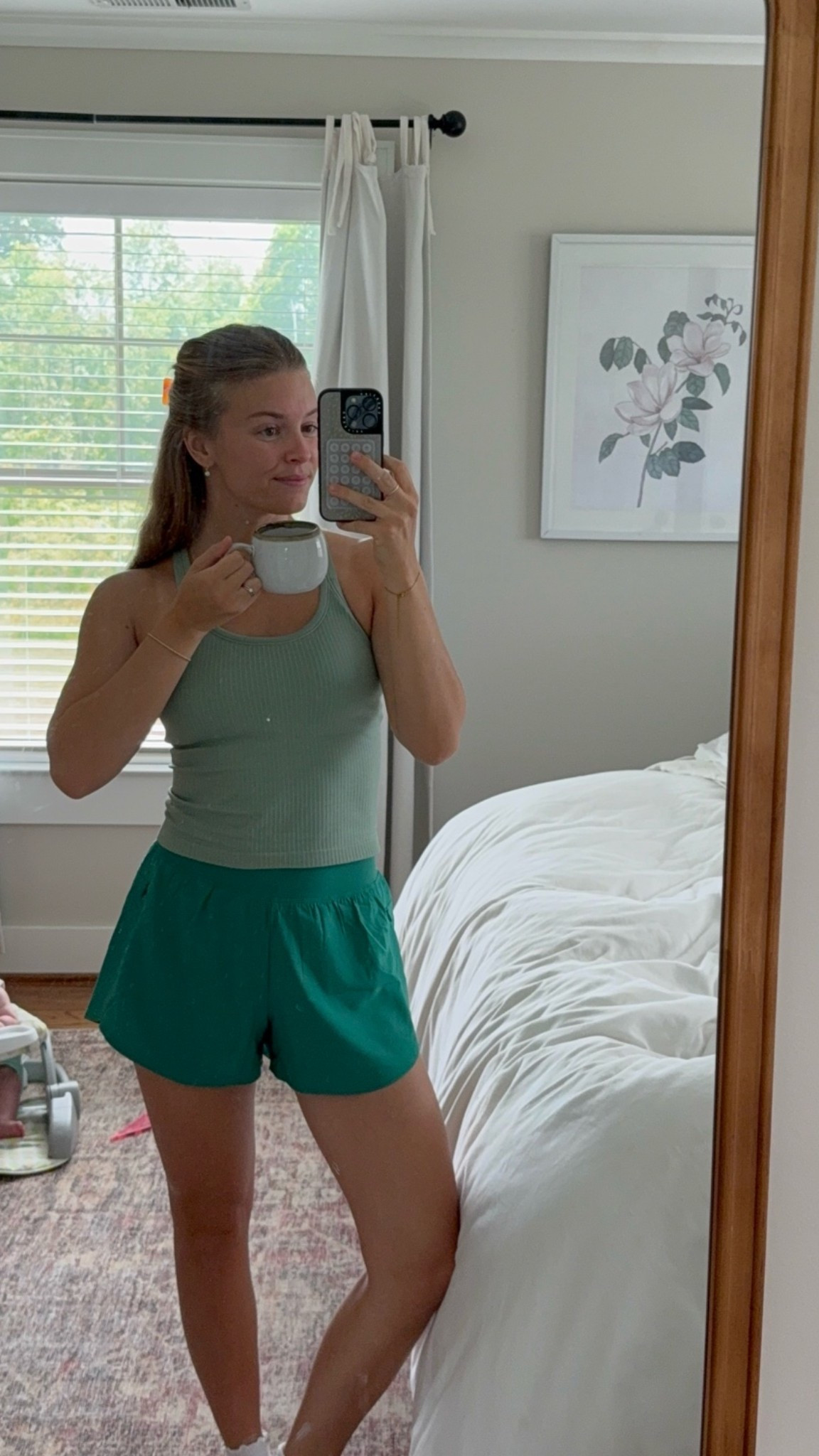 Wearing size small in both!