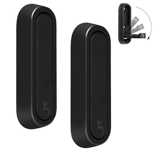Dntorx Folding Wall Hooks, 2 Pcs Foldable Black Coat Hooks Heavy Duty Foldable Hook Bathroom Towel Hooks Robe Hooks Wall Mounted for Hanging Coat Towels Clothes Hat Bags Keys | Amazon (US)