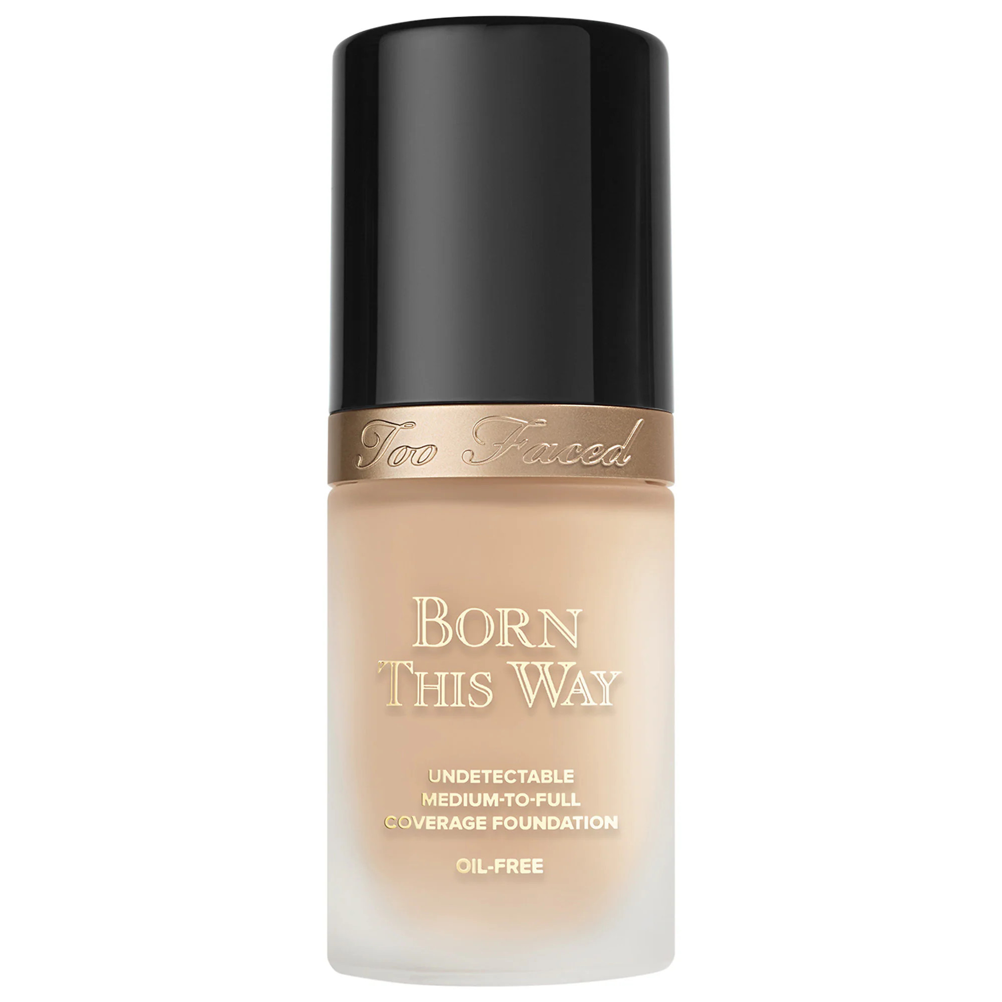 Too Faced Born This Way Natural Finish Longwear Liquid Foundation Porcelain 1 oz/ 30 mL | Sephora (US)