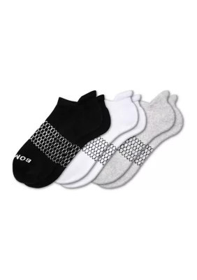 Bombas Women's Solid Ankle Socks - 3-Pack, Medium | Belk
