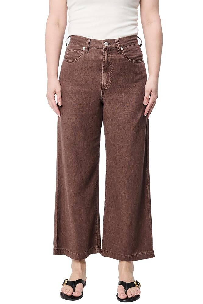 DEAR JOHN Audrey Women's Wide Leg Jeans High Rise | Amazon (US)