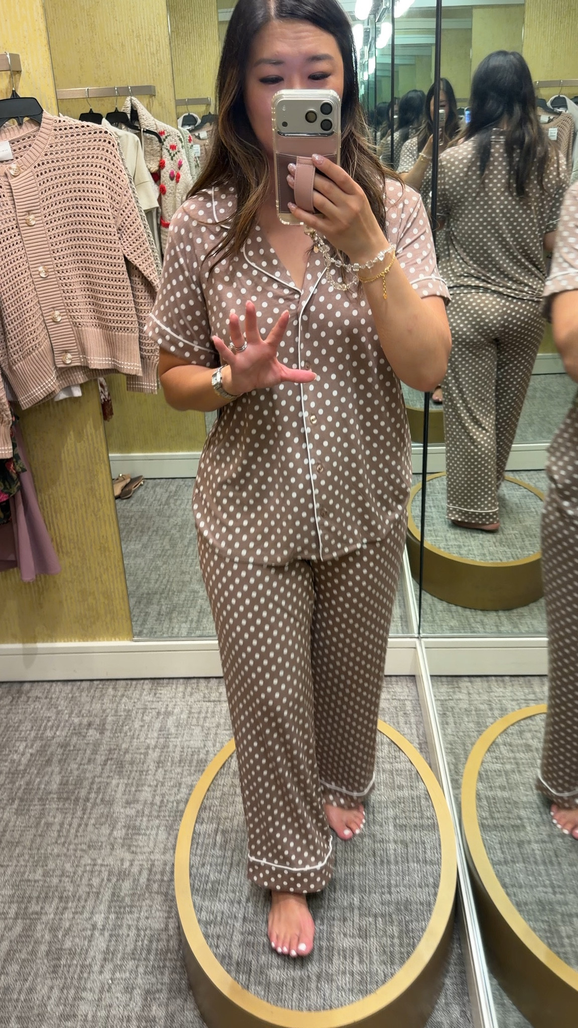 Nordstrom Moonlight Eco Pajamas are sooo soft and cooling! Lots of different styles and colors! Size Medium
