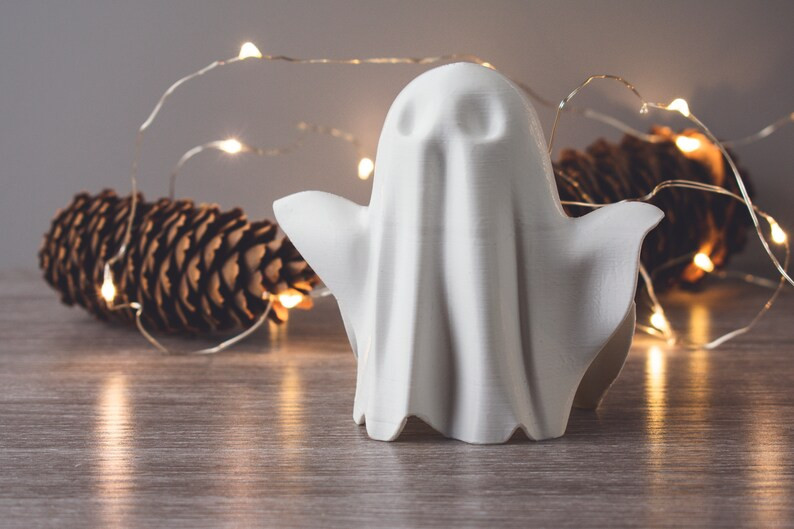 Model Ghost Figure | Cute Spooky Ornament | Halloween Decor | 3D Printing | Sawford Design Studio | Etsy (US)