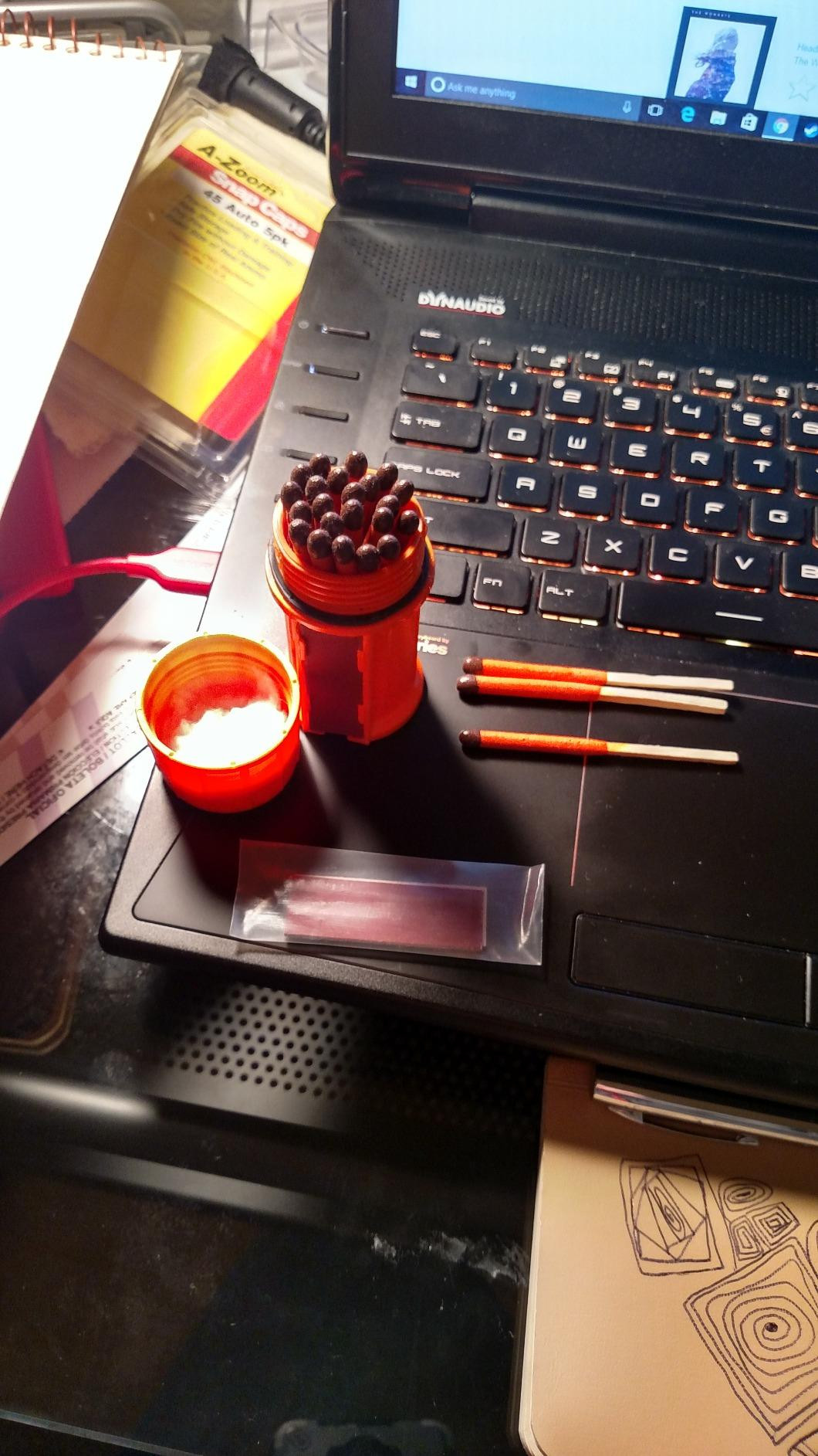 UCO Stormproof Match Kit with Waterproof Case, 25 Stormproof Matches and 3 Strikers | Amazon (US)