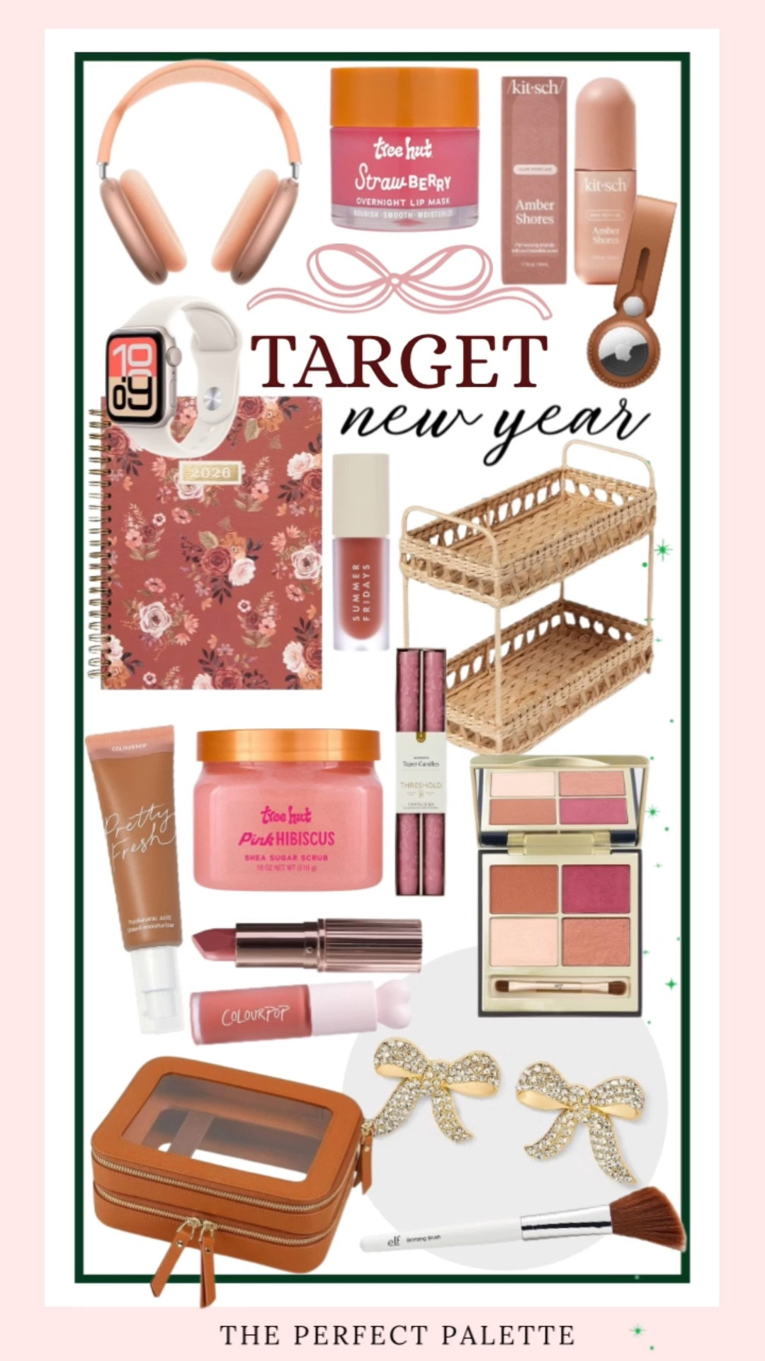 Target finds, 2026 calendar, planner, agenda, new year, happy new year, refocus, refresh, new year, new you,
//
Target, calendar, daily planner, target home, rifle paper co, office supplies, tree hut, summer Fridays, Apple Watch, apple air tag, colourpop, Valentine’s Day gifts

#LTKBeauty #LTKHome #LTKU #LTKSaleAlert #LTKActive