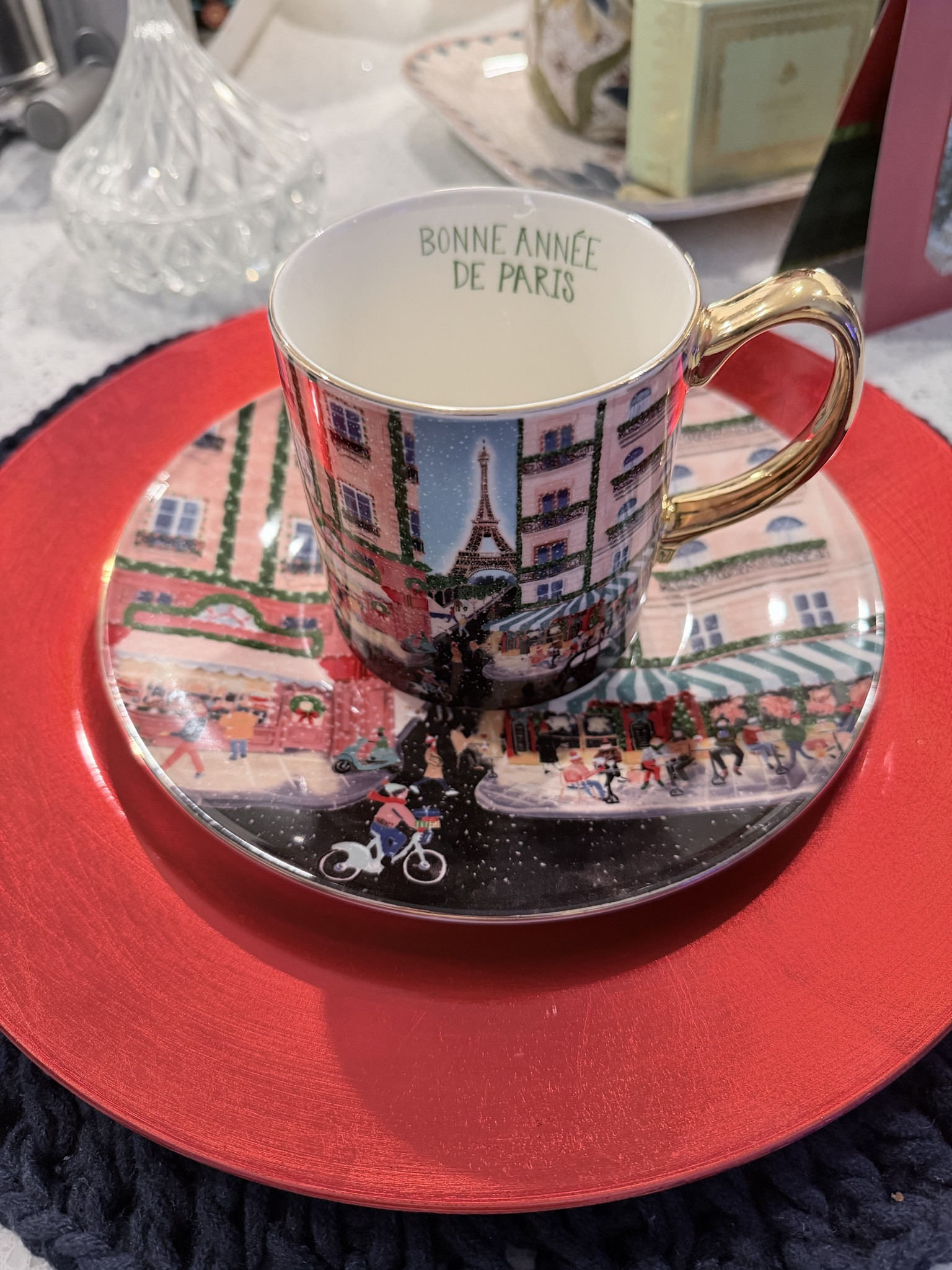 The Paris set from the Holidays in the City Collection from Anthropologie! 

#LTKHoliday #LTKGiftGuide #LTKTravel