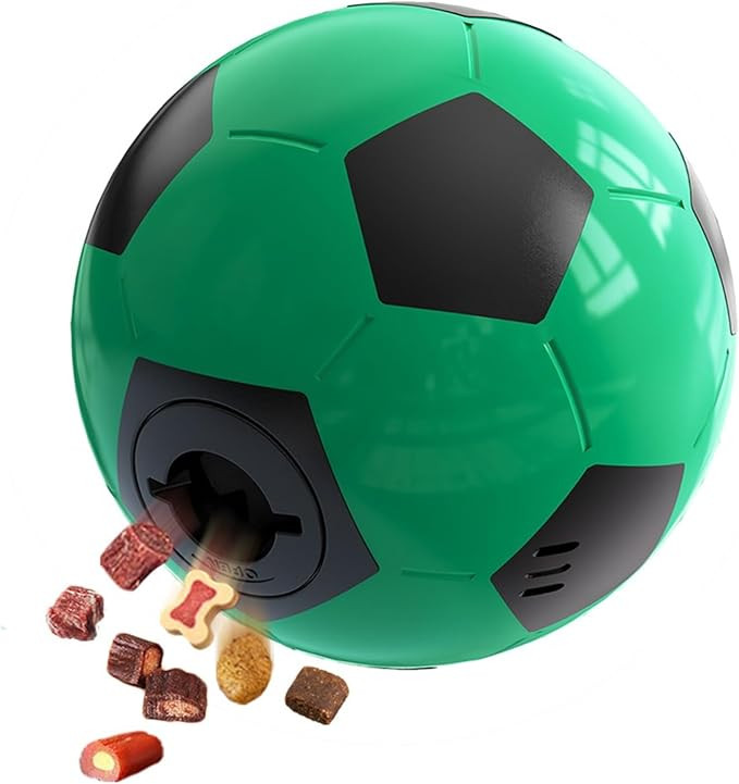 Rensh Interactive Dog Toys Soccer Ball, Indestructible Dog Balls Perfect for Large Medium Breed, ... | Amazon (US)