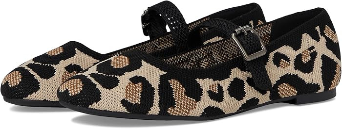 MIA Women's Brita Mary Jane Stretch Knit Flat Sandals | Amazon (US)