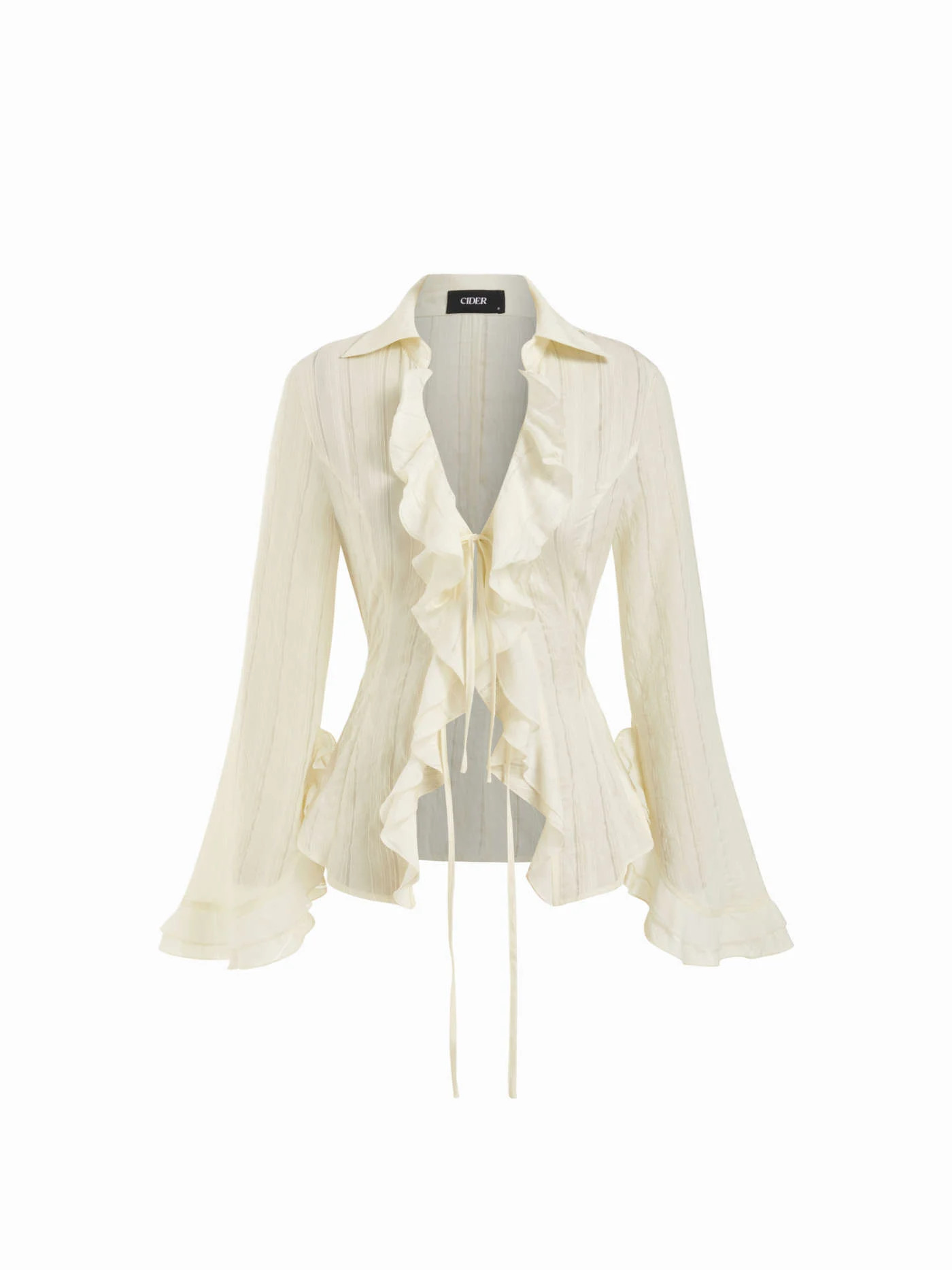 V-neck Wrap Tie Front Long Sleeve Top & Cami Top  $32.90Flash Shipping | Cider
