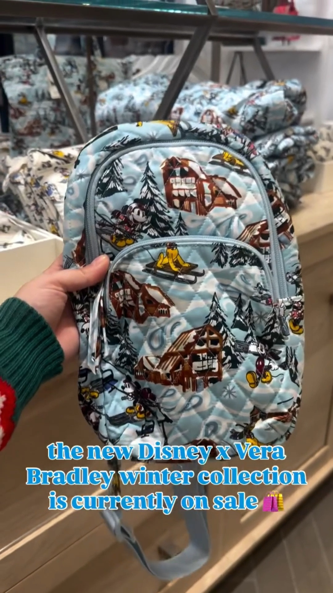 Disney girlies run to @vbdisneysprings because their winter collection is currently 30% off and everything is SO cute from the ears to the crossbody bags 🎒✨

unfortunately you cannot stack your AP discount on top of sale items though 🥲

#disneymom #disneyfamily #disneyworld #disneyfashion #disneystyle #disneysprings #verabradley
