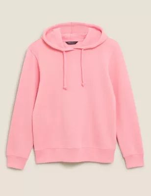 Cotton Long Sleeve Hoodie | M&S Collection | M&S | Marks & Spencer IE