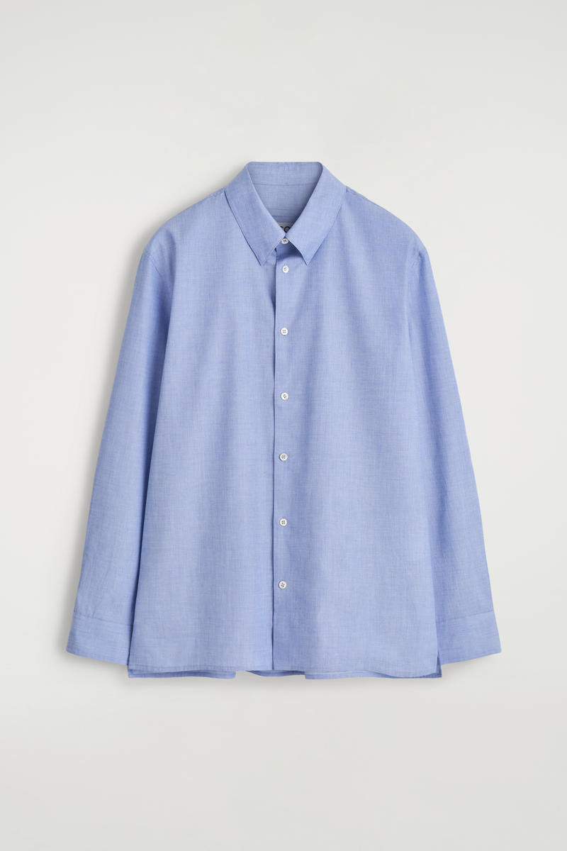 Classic Cotton Shirt in Blue | COS (US)