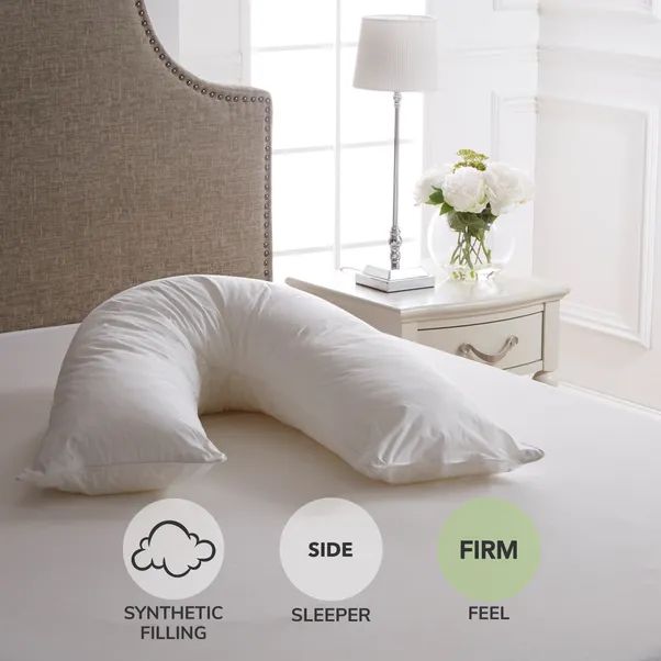 Dorma Full Forever V-Shaped Firm-Support Pillow | Dunelm