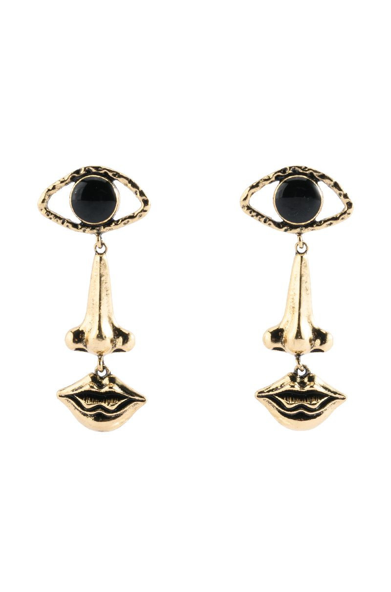 TWO FACED EARRING | AKIRA