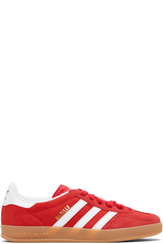Red Gazelle Indoor Sneakers | SSENSE