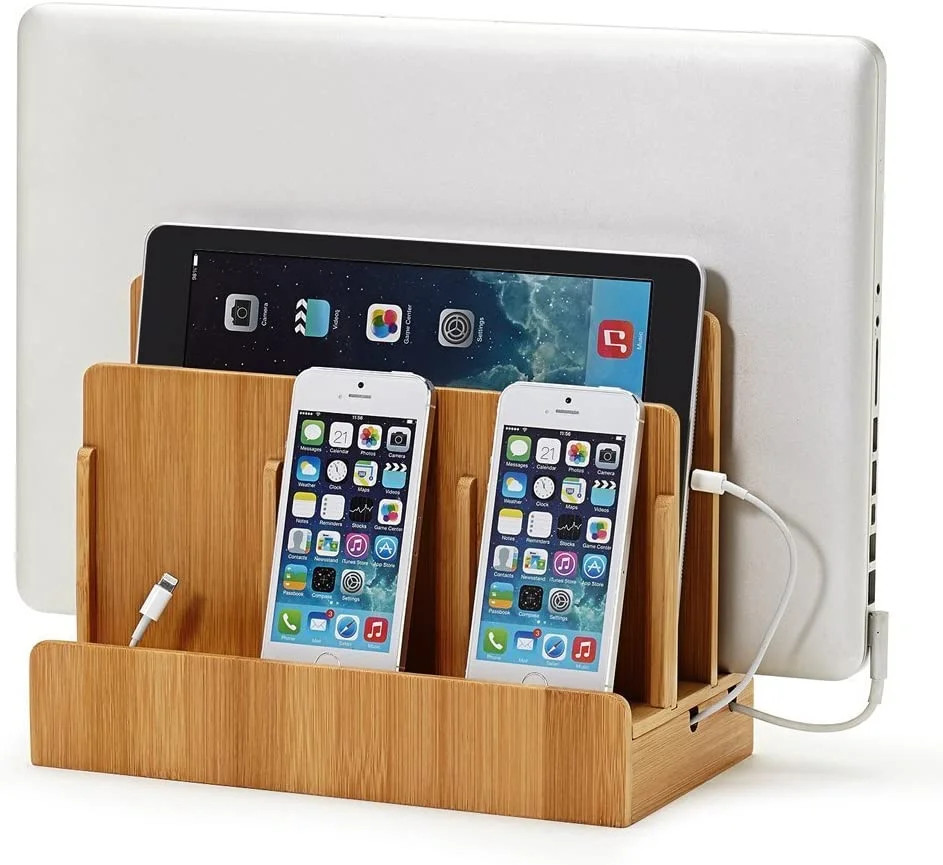 Great Useful Stuff G.U.S. Multi-Device Charging Station Dock & Organizer - Multiple Finishes Avai... | Walmart (US)