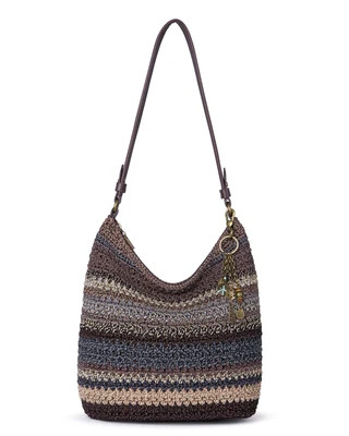 Sequoia Hobo - Hand Crochet - Aspen Stripe - Hand Crochet - Aspen Stripe | Boston Proper
