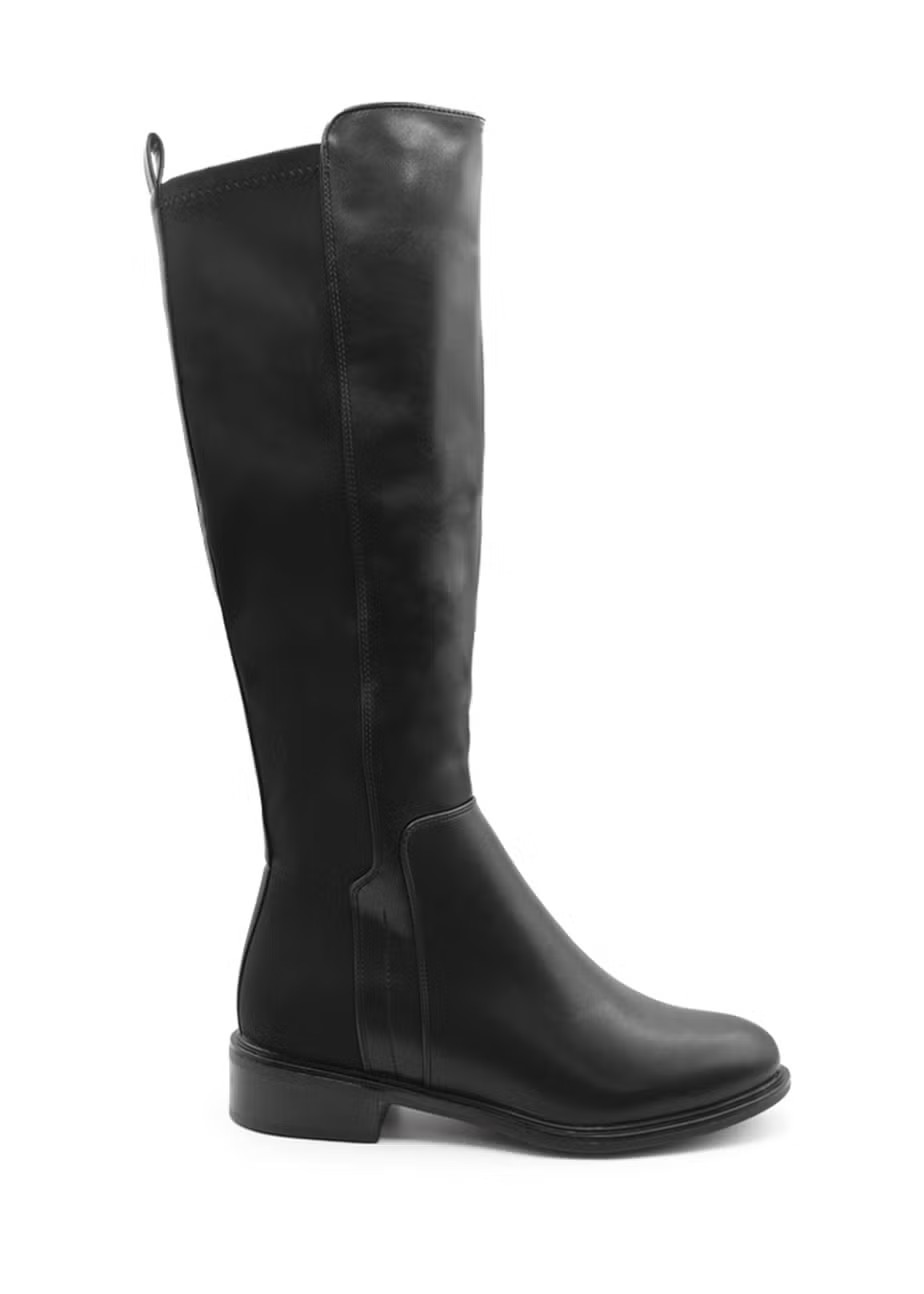 Where's That From Parker Knee High Boots In Black - Size 8 | Matalan (UK)