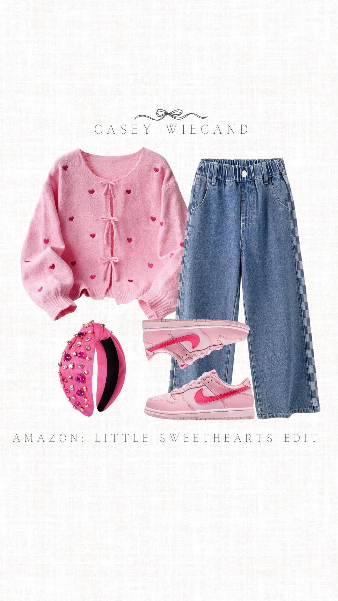Found a cute pink valentine's day edit on Amazon! Perfect for your little girl on Valentine's Day. #ValentinesDay

#LTKSeasonal #LTKFindsUnder50 #LTKSaleAlert