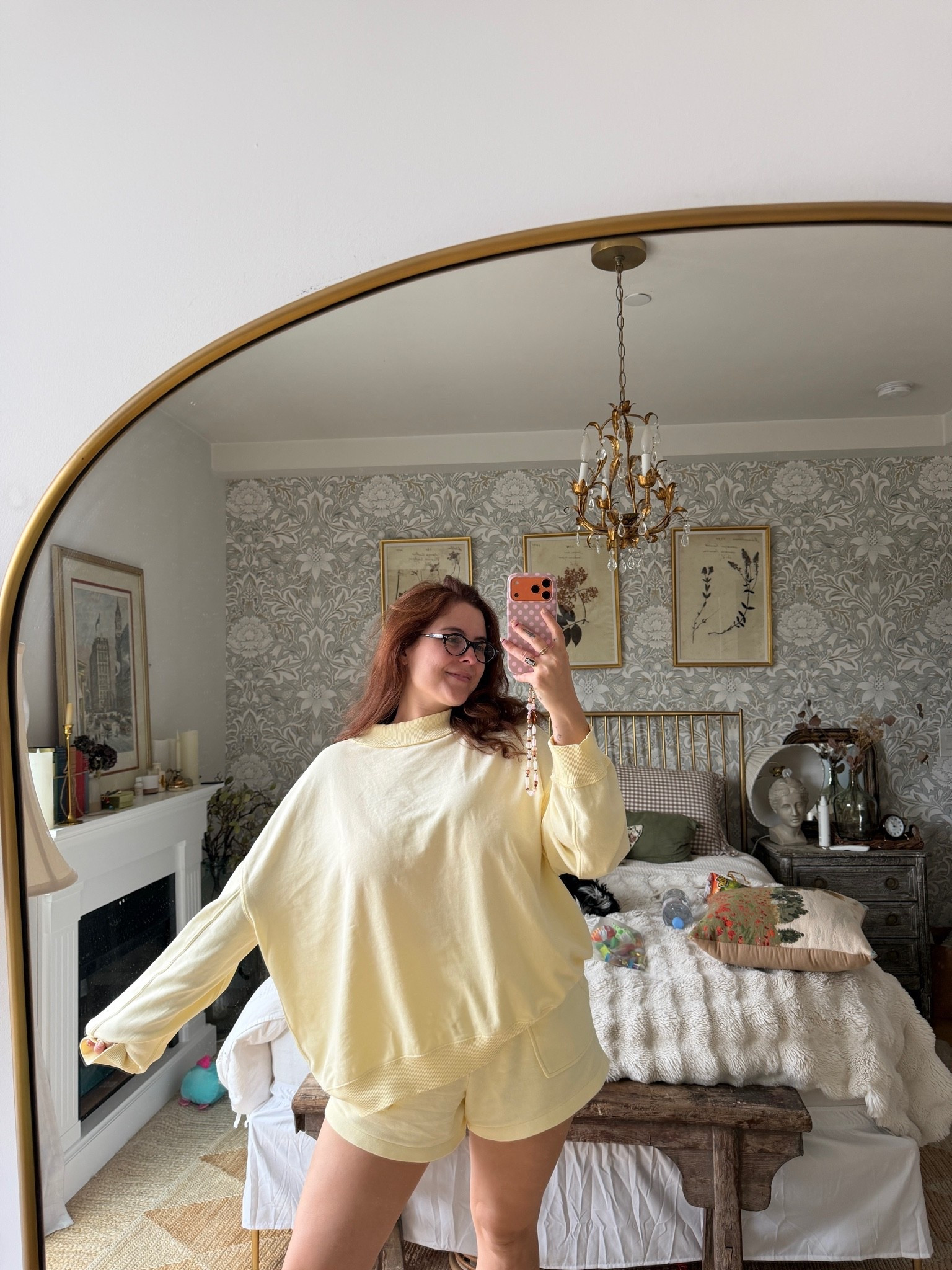 Aerie butter yellow lounge set