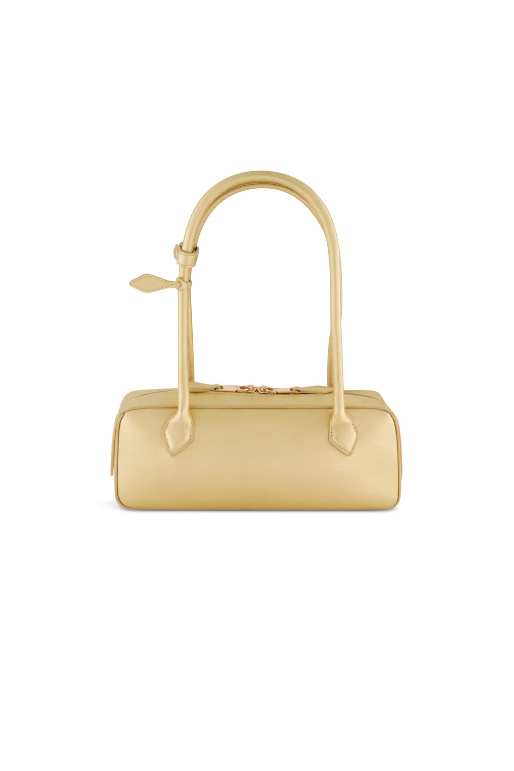 Reese Metallic Leather Bag - Gold | The Noli Shop
