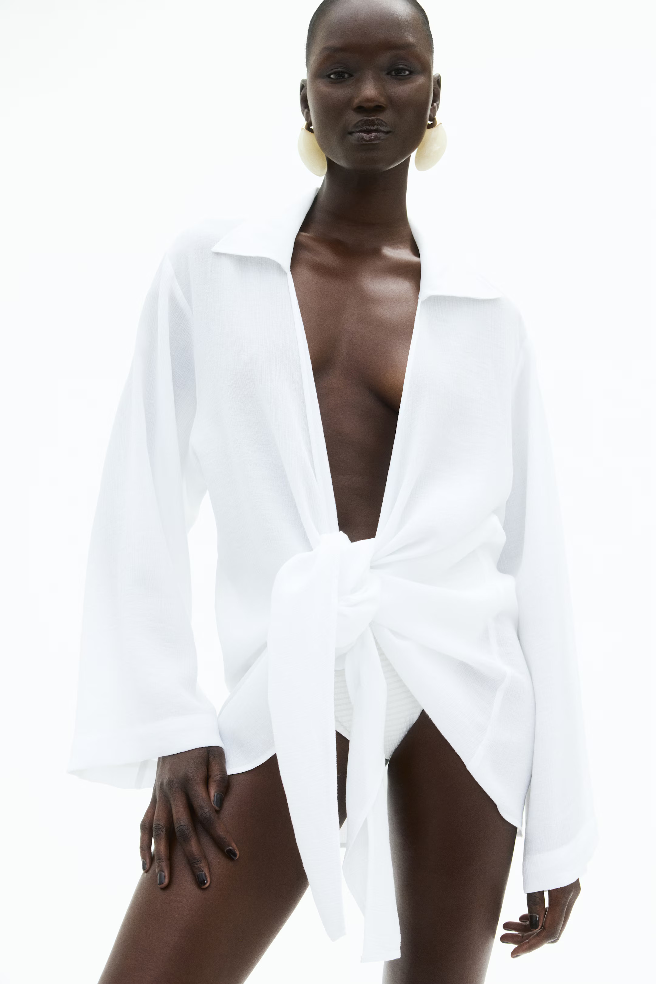 Tie-detail Beach Dress | H&M (US + CA)