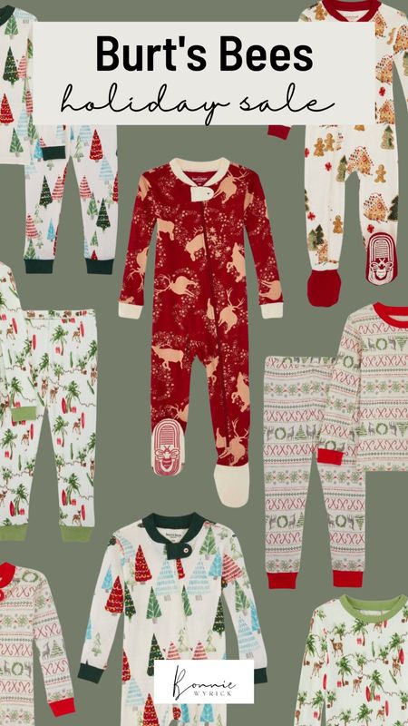 Burt’s Bees Baby holiday pajamas are on sale now at Target! Get your baby and toddler matching holiday pajamas for Christmas morning. 🤍 Pajama Sale | Holiday Pajamas | Christmas Pajamas | Kids Holiday Pajamas | Baby Holiday Pajamas | Kids Christmas Pajamas | Holiday Sale

#LTKfamily #LTKsalealert #LTKHoliday