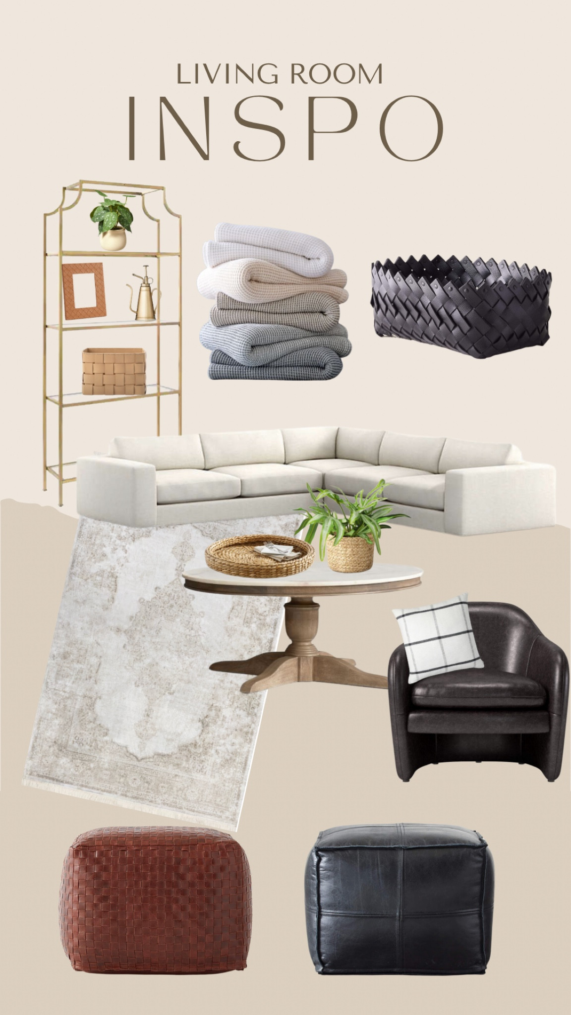 My living room update with leather accents! Living room inspo

#LTKunder100 #LTKFind #LTKhome