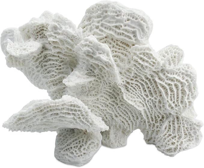 Artificial Sea Coral Statue, Coral Sculpture Home Decor Resin Nautical Decor, Coastal Decorations... | Amazon (US)