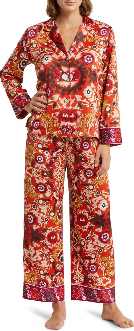 Palazzo Silky Charmeuse Pajamas | Nordstrom