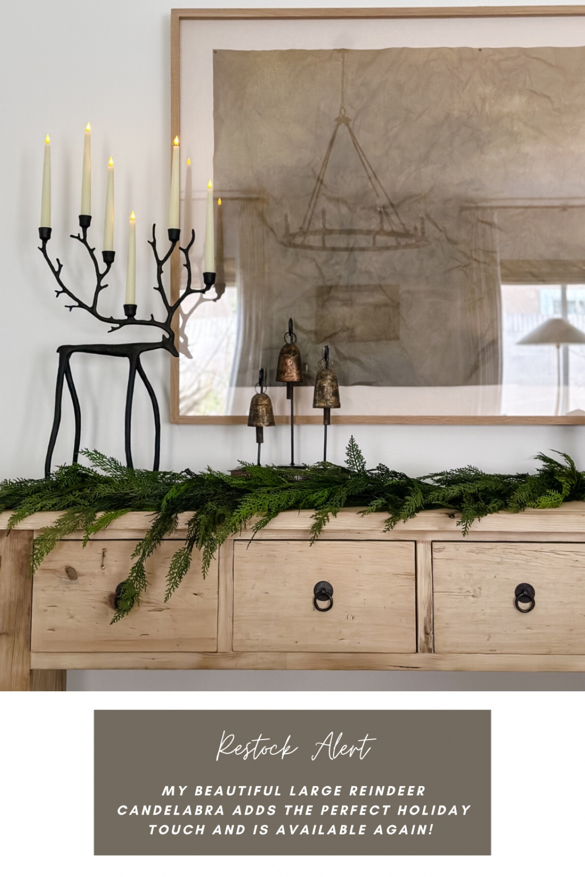 Shop my reindeer candelabra back in stock!! 

#LTKstyletip #LTKHoliday #LTKhome