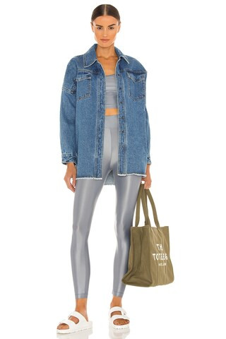 Marc Jacobs The Large Tote Bag in Slate Green from Revolve.com | Revolve Clothing (Global)