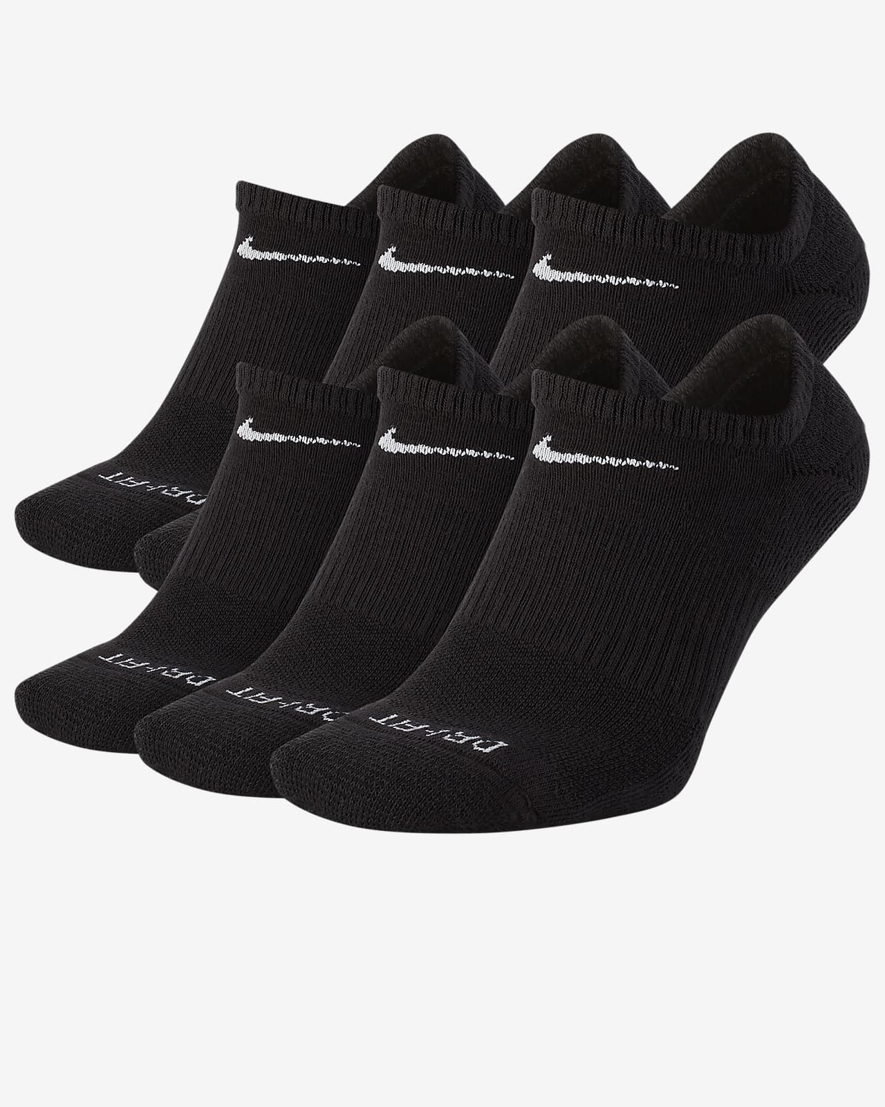 Nike Everyday Plus Cushioned Training No-Show Socks (6 Pairs). Nike.com | Nike (US)