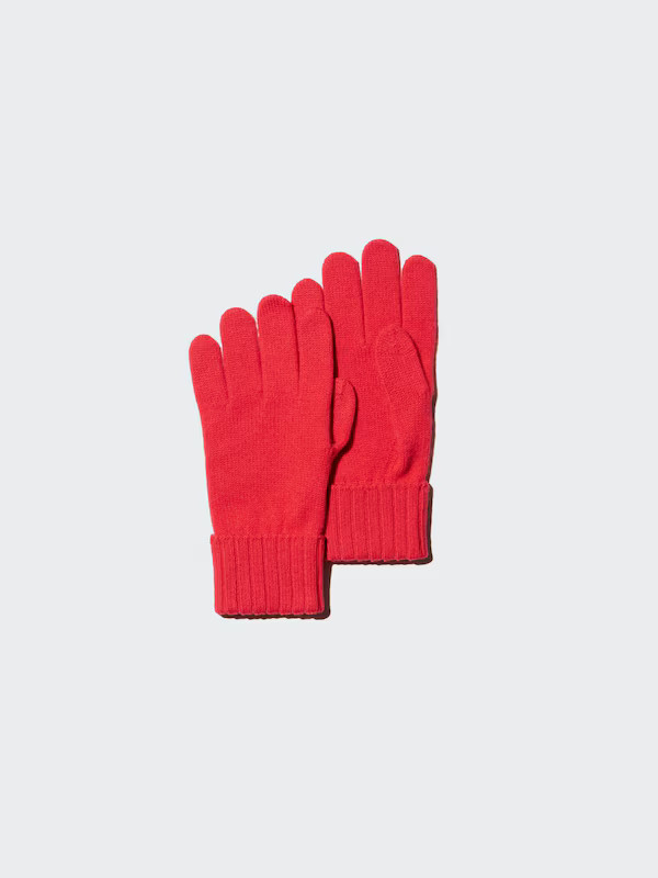 100% Cashmere Knit Gloves | UNIQLO (UK)