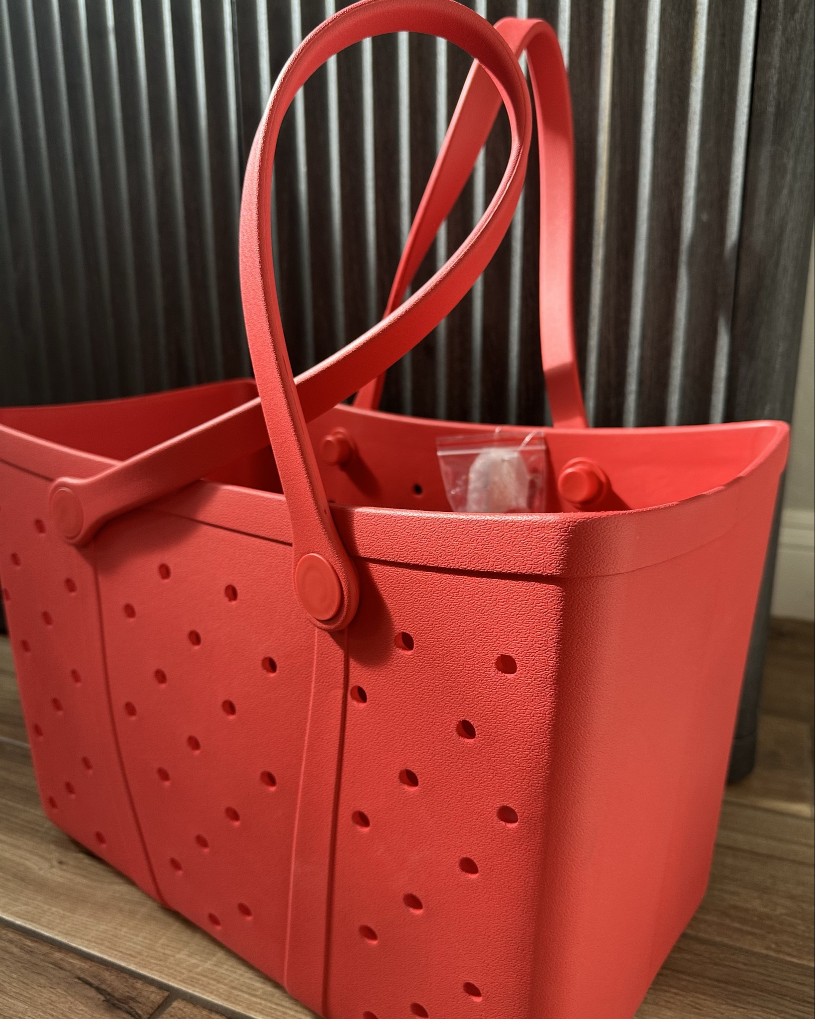 Time and Tru Women's Waterproof EVA Beach Tote Bag, just under $20. This item is also available in various colors and a smaller size for $15. This bag is perfect for poolside or beach outings. It’s spacious and adorable. Love the red one for 4th of July. 



Walmart beach bag, 

#LTKmomlife #LTKTravel #LTKSeasonal