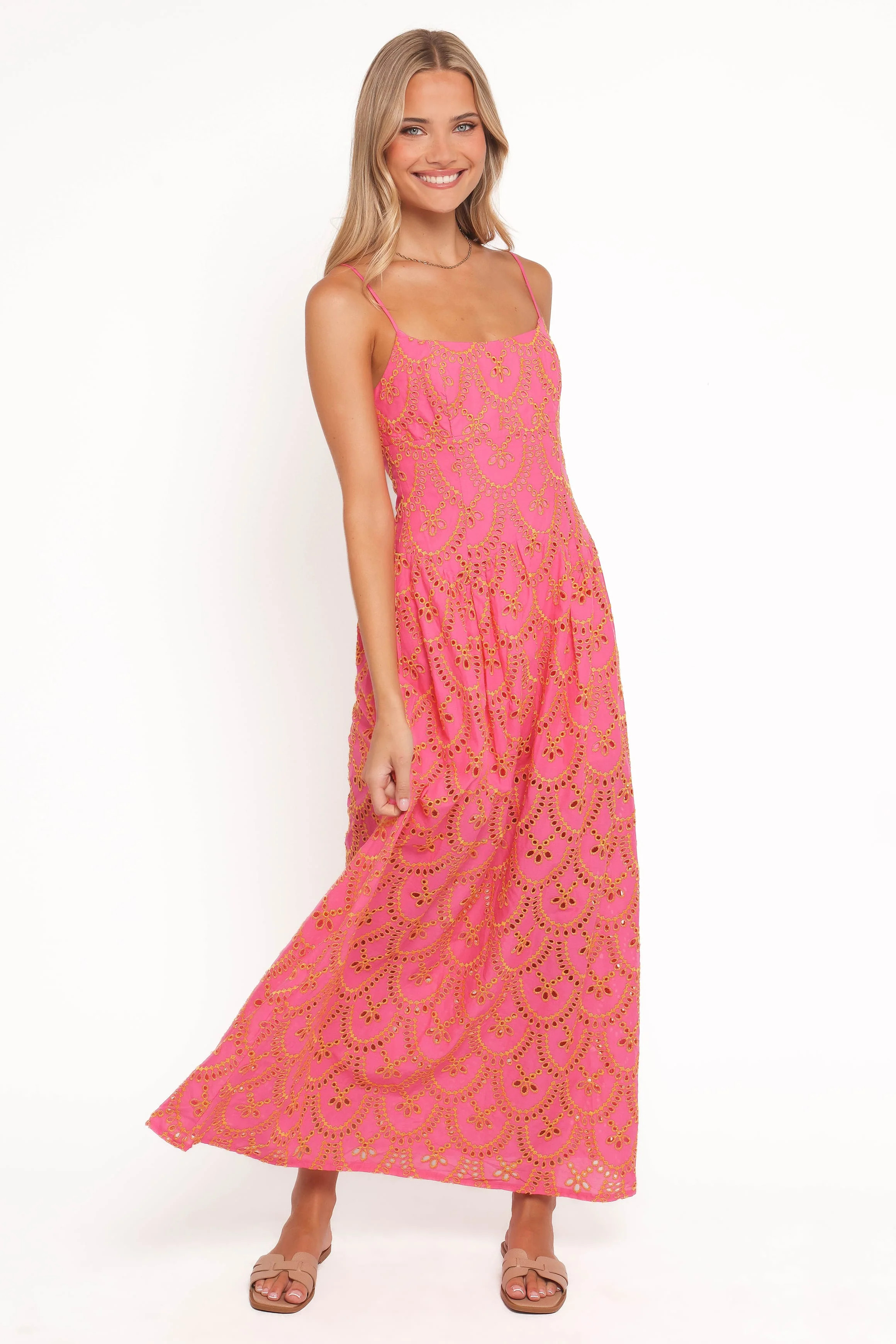 Sonny Maxi Dress - Pink/Orange | Petal & Pup (US)