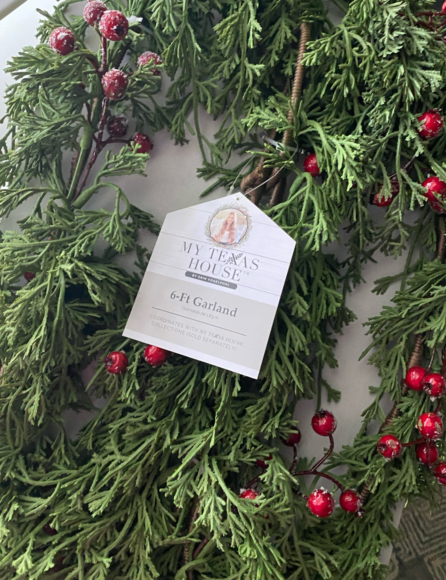 Walmart My Texas House 6ft berry realistic
 Garland and some more fave finds 

#mytexashouse #garland #walmartfinds #redberrygarland #holidaydecor #christmasdecor 

#LTKHoliday #LTKhome #LTKSeasonal