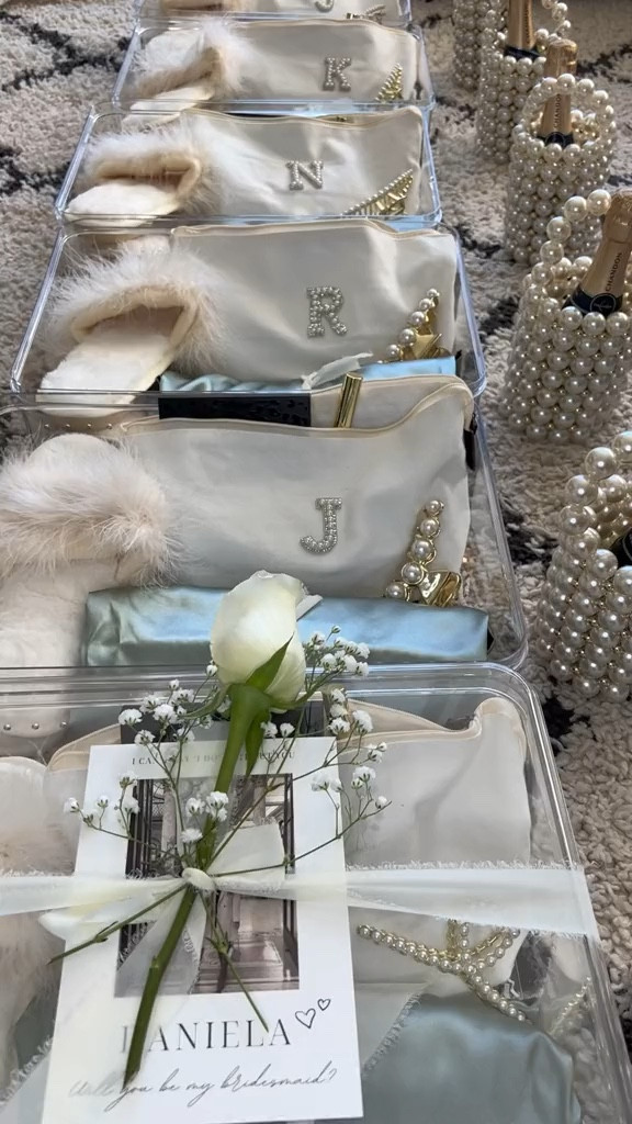 Bridesmaid proposal boxes 🤍

Bridesmaid gifts. Wedding inspo. Bridal gift ideas. 

#LTKWedding