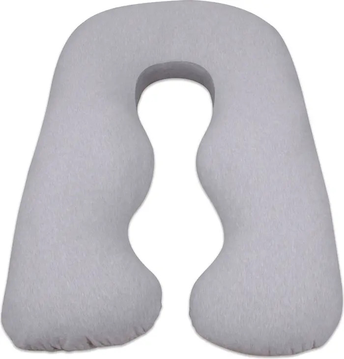 'Back 'N Belly® Chic' Contoured Pregnancy Support Pillow with Jersey Cover | Nordstrom