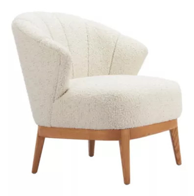 Zuo Modern Leque Accent Chair Tawny Beige | Belk