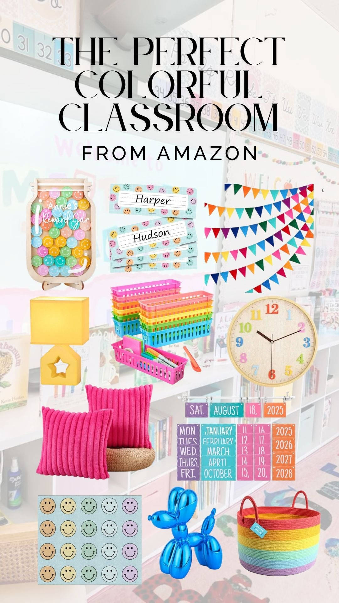 The Perfect Colorful Classroom | Classroom Decor | Teacher | Rainbow Classroom | Funky Decor | Elementary Classroom 

#LTKKids #LTKFamily #LTKHome