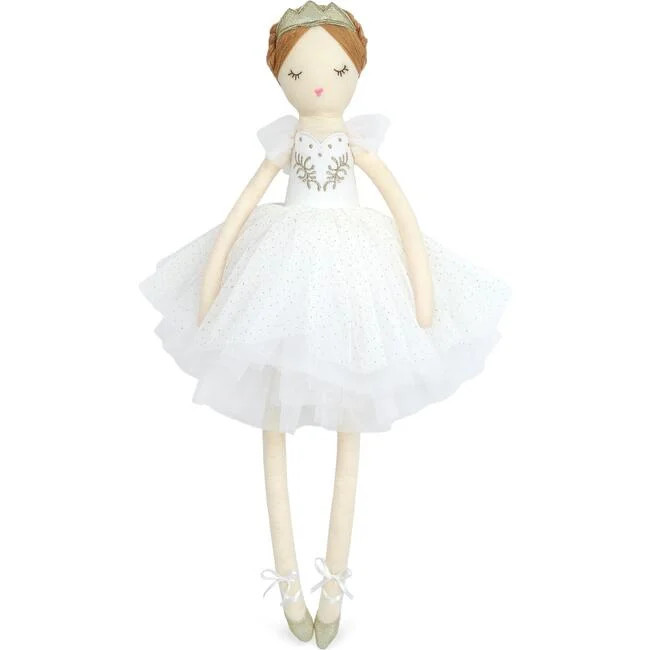 Natalia Prima Ballerina (White, One Size) - Kids Toys | MON AMI from Maisonette | Maisonette