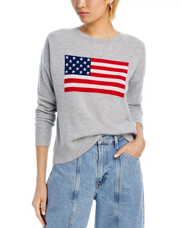 American Flag Crewneck Sweater - 100% Exclusive | Bloomingdale's (US)
